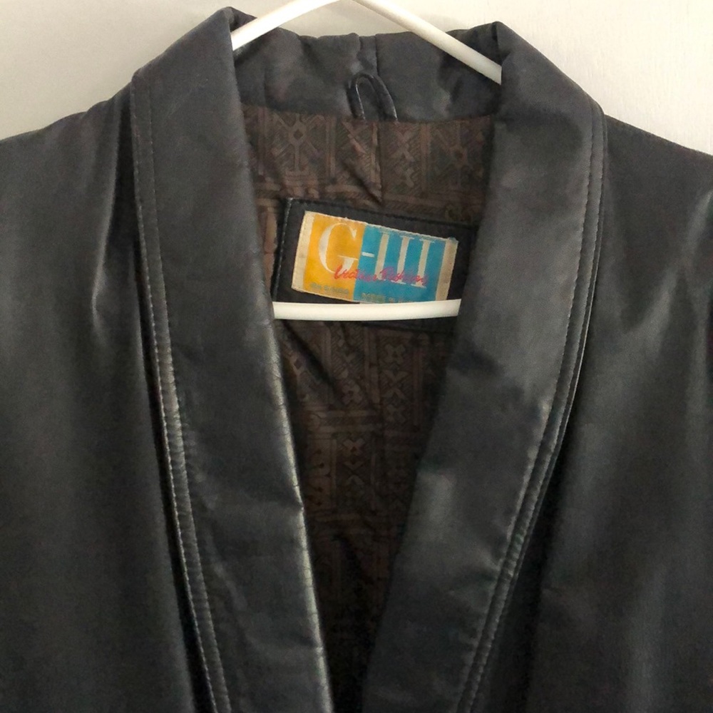 Leather jacket